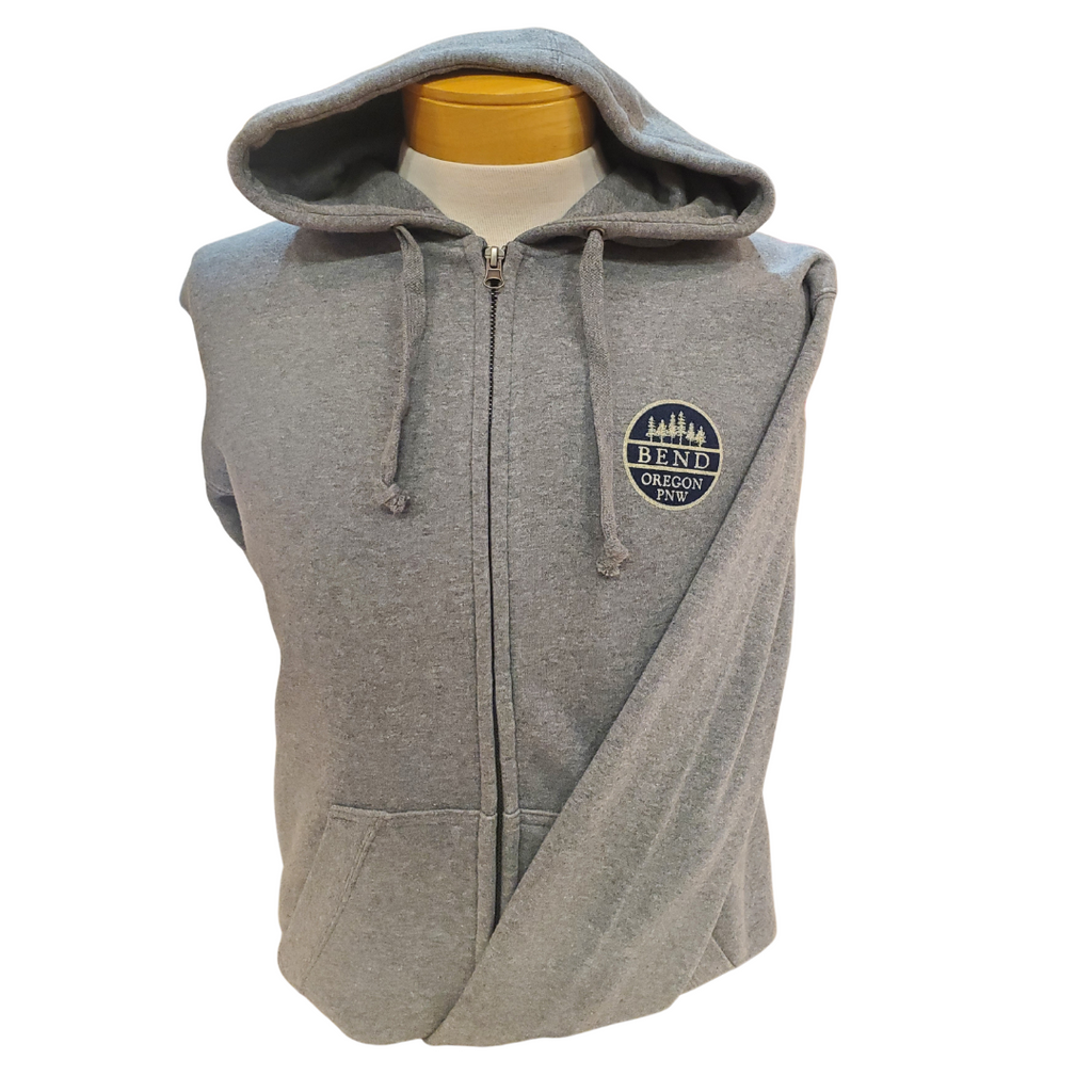 Big Cotton Full Zip Hooded Sweatshirt