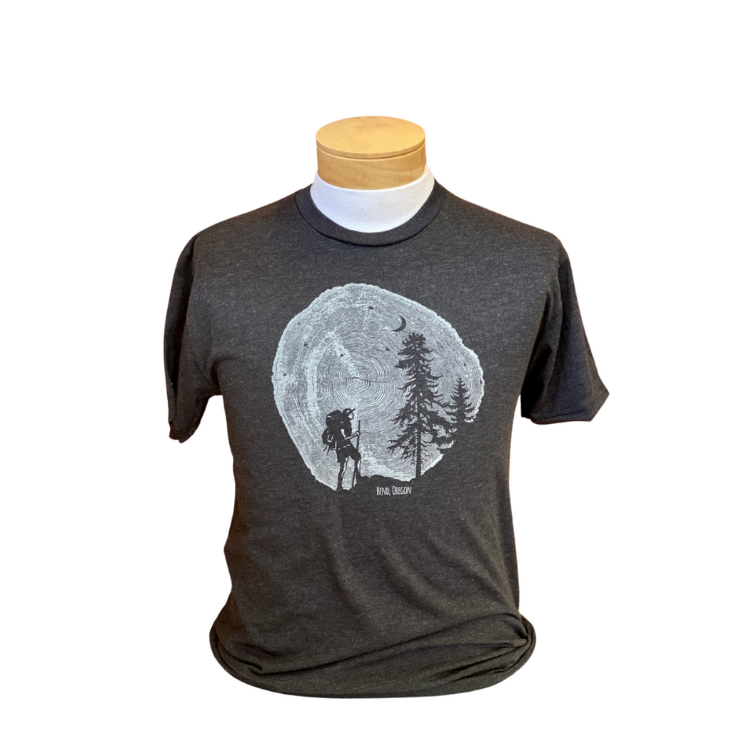 Woodcut Hiker Short Sleeve Tshirt