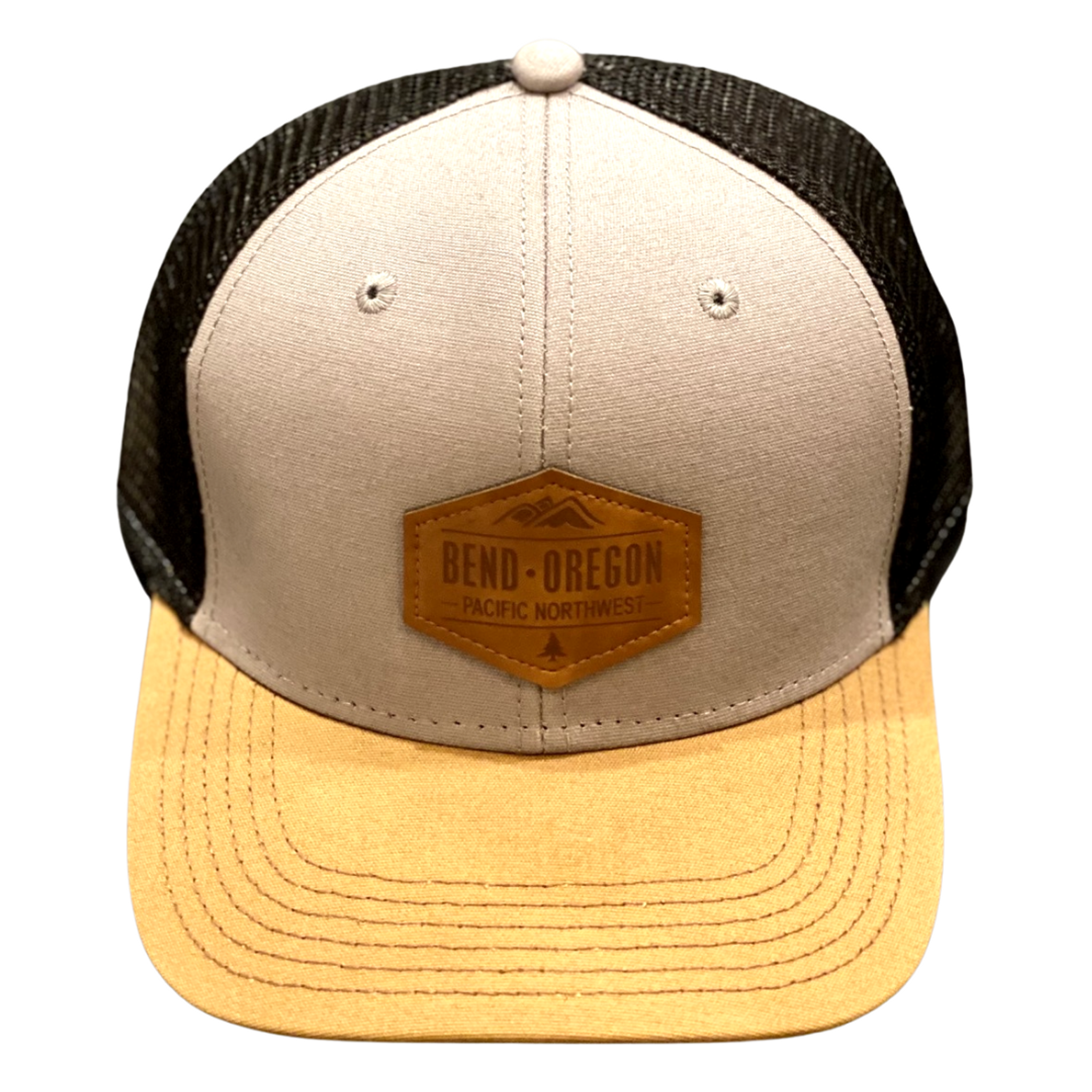 3pk. Truckers Mesh Caps Crown Inserts or Designer Caps Crown Inserts Trucker Mesh Larger Caps / Brown