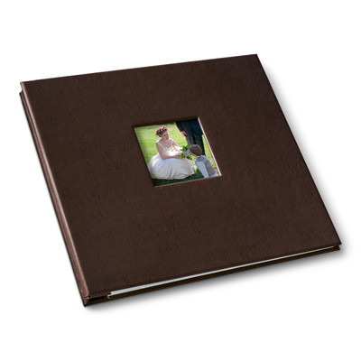PostBound Photo Album, Scrapbook with window cover, 12" x 12"