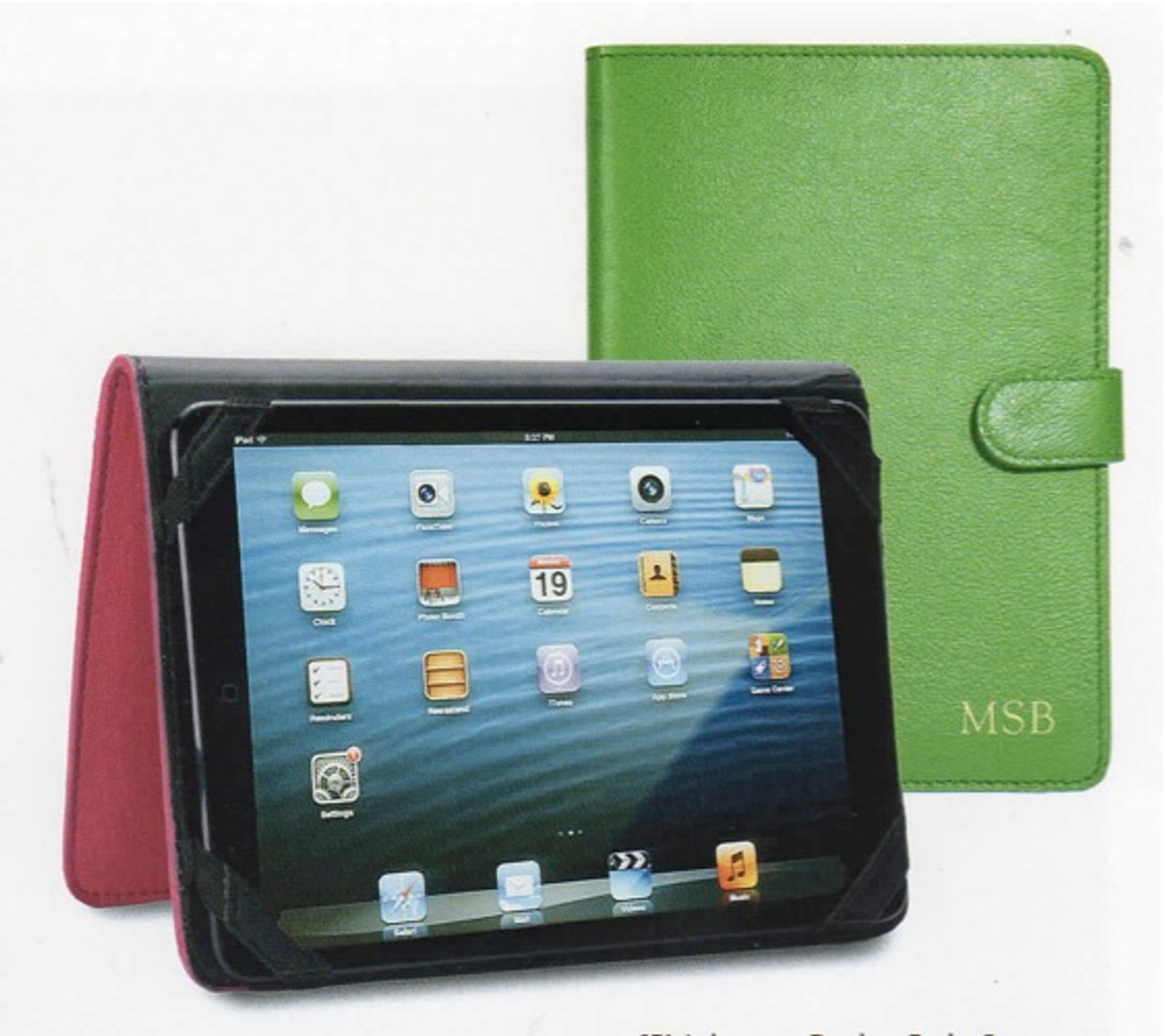 Leather case for iPad mini