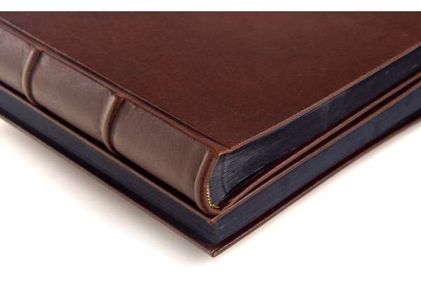 Italian Leather Photo Album/Scrapbook