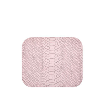 Luxe up your desk with our Luxe Desk Collection!
Everyone needs this portable luxe mouse pad! 
Sunrise Pink Python Leather 
