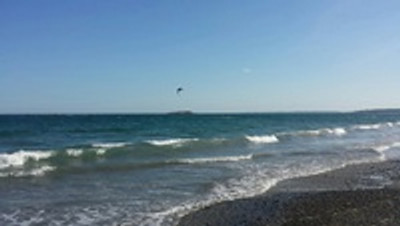 The waves today seemed to have a certain sparkle, like a child going to a birthday party.