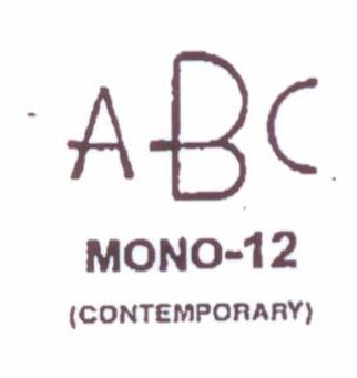 Elite Embosser Insert Classic Monogram Round