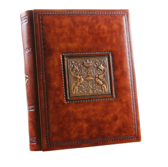 Italian Leather Album Renaissance Dragons