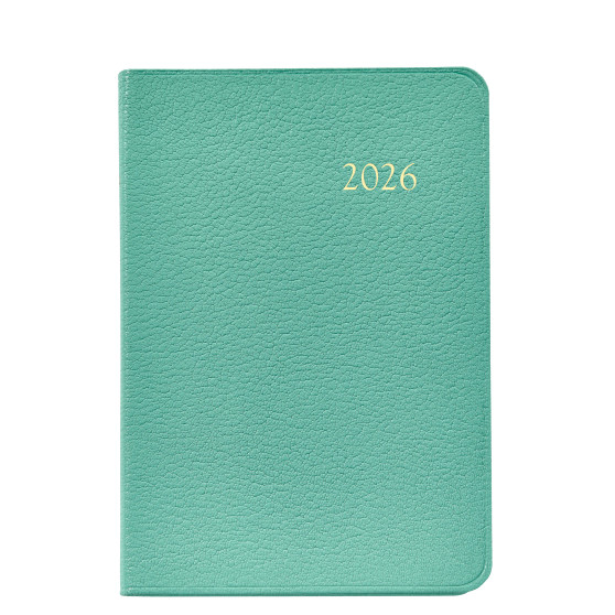 2026 Tiffany Blue planner, agenda, datebook, calendar and- DAILY PLANNER - DAY PER PAGE
If you don't see this selection on the pull down, you may note it in the check-out comments section or please call or email to order: 1.800.866.7367, info@scribesdelight.com