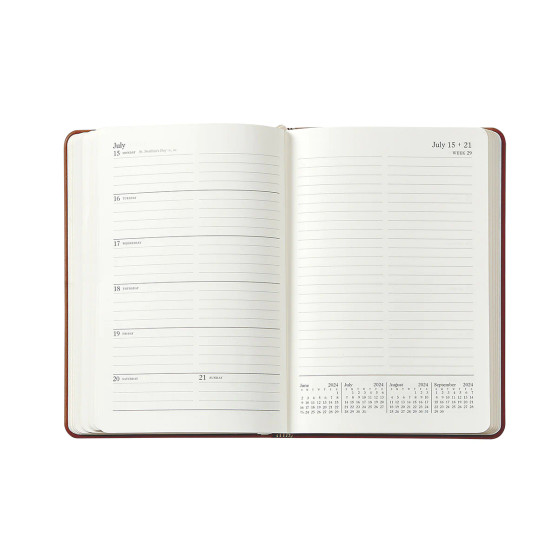 2026 The Notebook Calendar open pages