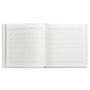 Wedding Record Album and Guest Book - White Leather