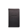 Black Leather Address Book - 3" x 5"