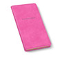 3x6" Cape Cod Address Book - shown here in Sunrise Pink - If you do not see this new color on the drop down list, 
put this color into the Comments box when you place your order or you may order by phone, or email: 1.800.866.7367, info@scribesdelight.com