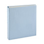 Sky Blue Three-ring.Leather Album