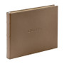 Devereaux Sand Guest Book  with "Guests"  Blind Embossed