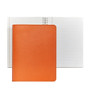 Refillable Journal 7x9" Bright Orange Leather - in stock! 