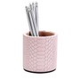 Luxe your desk up! Wherever it is...with our Luxe Desk Collection Pen/Pencil Cup
in Nightsky Sunrise Pink Python Leather 