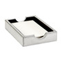 Luxe up your desk with our Luxe Desk Collection!
Everyone needs a memo box this luxe! 
in Platinum Leather 