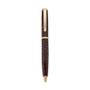 Dark Chocolate Croc Leather Wrapped pen 