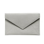 Cashmere Grey  Medium Leather Envelope