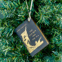 Christmas Ornament - Classic Mini Book - The Old Man and the Sea by Ernest Hemingway