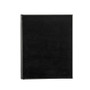Black Leather Refillable Desk Address Book