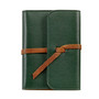 Green Leather Refillable JOURNAL with Wrap Closure - 5" x 7" Green Leather Refillable JOURNAL with Wrap Closure - 5" x 7"