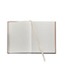 Leather Hard Cover Manuscript Journal - open pages
