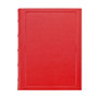 Hardcover Journal - 7" x 9" - Red Leather