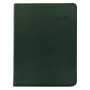 2027 Desk with Times 7" x 9" Traditional Classic Library Green Leather - Week to View 
If you don't see this selection on the pull down, you may note it in the check-out comments section or please call or email to order: 1.800.866.7367, info@scribesdelight.com
