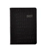 Croc Tuxedo Black 2027 Datebook with The Notebook
If you don't see this selection on the pull down, you may note it in the check-out comments section or please call or email to order: 1.800.866.7367, info@scribesdelight.com