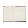 2027 Datebooks Leather - The Notebook - 5 3/8" x 7.38" Week to View with Journal Pages  
