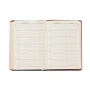 2027 Datebooks Leather - The Notebook - 5 3/8" x 7.38" Week to View with Journal Pages  