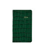 2026 Datebook - 3" x 5" - Croc Bottle Green