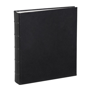 Leather Wrapped 3 Ring Photo Album