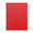 Hard Cover Leather Journal - 5" x 8" - Red Leather