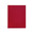 Red Leather Refillable Desk Address Book
