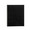Black Leather Refillable Desk Address Book