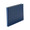 Traditional Blazer Navy Leather Guest Book with "Guests" Blind Embossed - side view