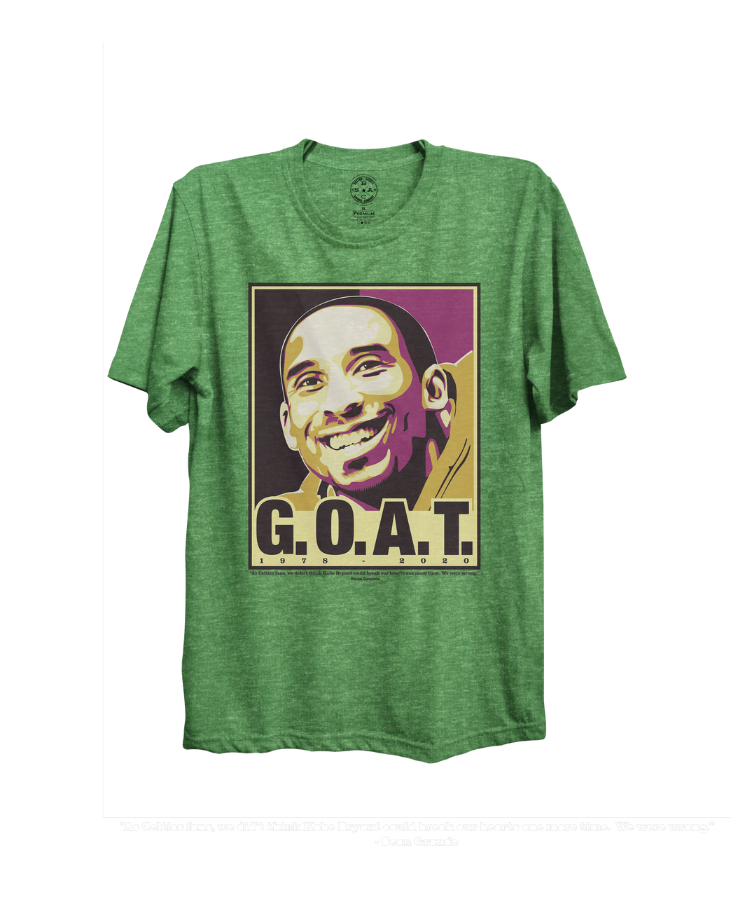 green kobe shirt