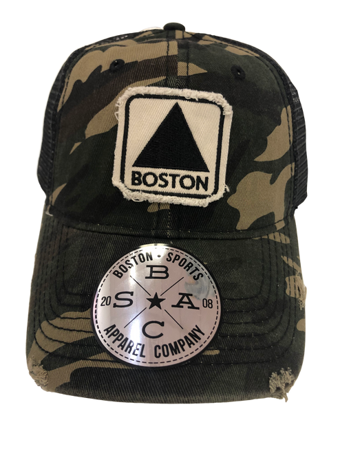 boston trucker hat