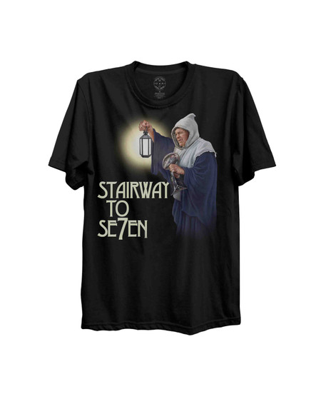 stairway to seven t shirt to shirt