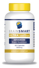 BrainSmart Ultra brain supplement bottle