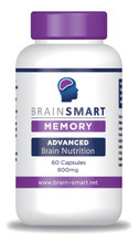 BrainSmart Memory brain supplement bottle