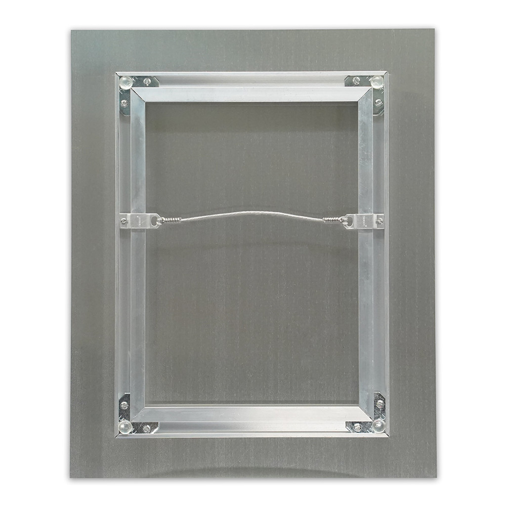Silver Gallery Mount Recessed Mount