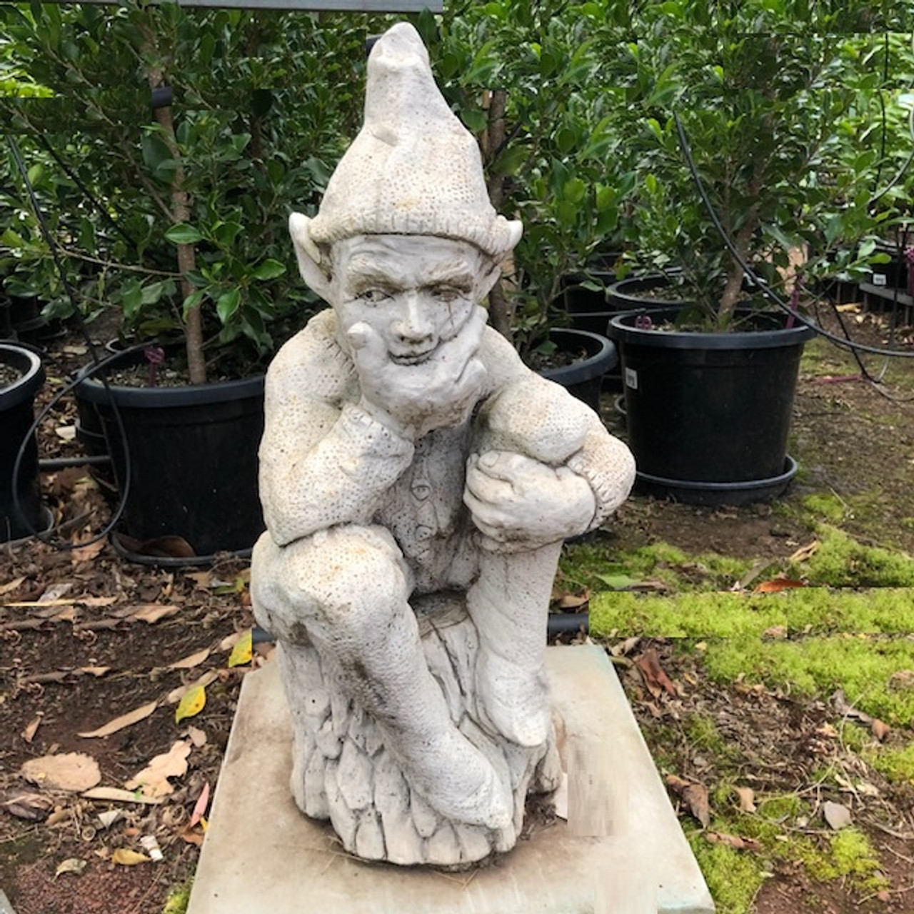 Stone pixie garden ornaments Clearance