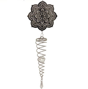 Silver Mandala Spinner