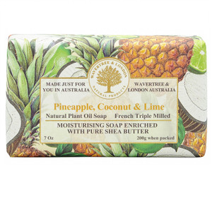 Wavertree & London - Pineapple Coconut & Lime Soap Wavertree & London - Pineapple Coconut & Lime Soap
