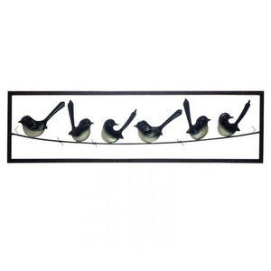 Willie Wagtail on Wire Willie Wagtail on Wire