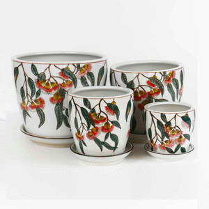 Silver Princess Pot & Saucer Silver Princess Pot & Saucer