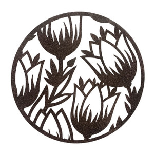 Tulip Metal Wall Art