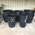 Black Plastic Pots 70Lt - 240Lt